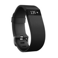 Fitbit Charge HR Wireless Activity Wristband, Black - Small
